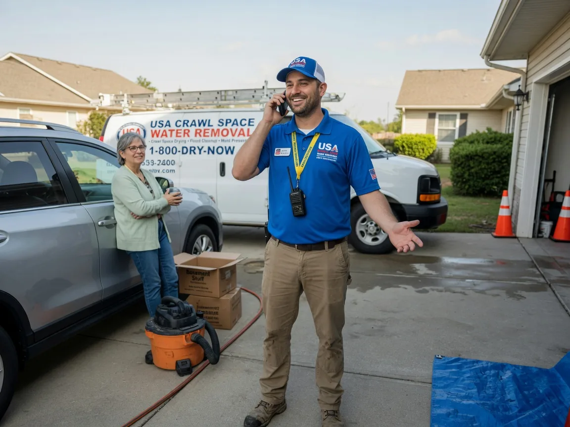 Crawl Space Water Removal Wilmer, TX FAQs